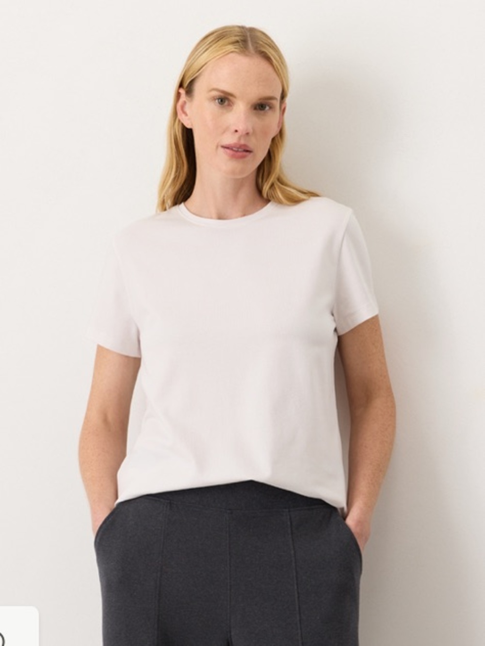 New Pact Organic Luxe Essential Crewneck Tee